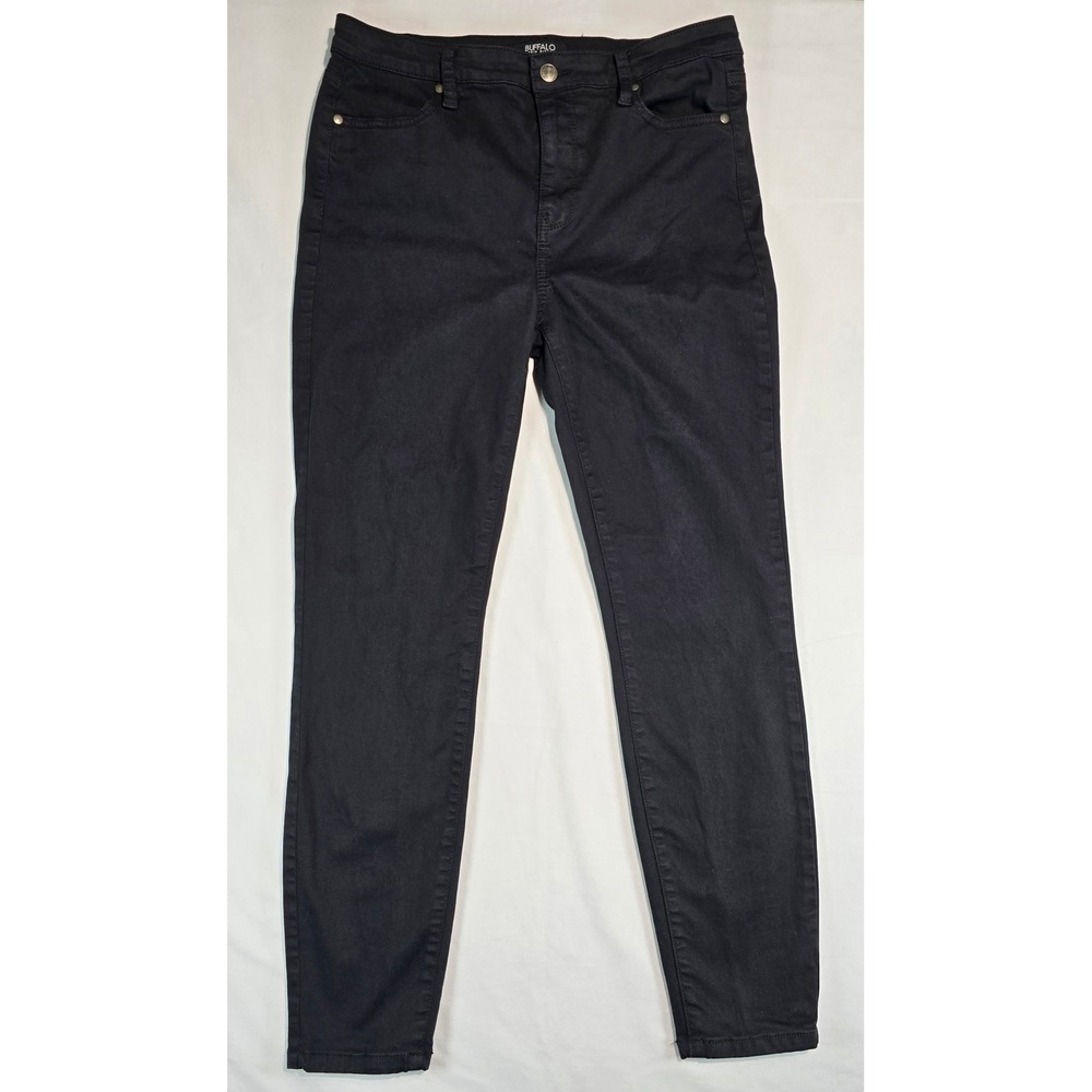 Buffalo David Bitton Hanna High Rise Soft Stretch Skinny Jeans Black 8/29